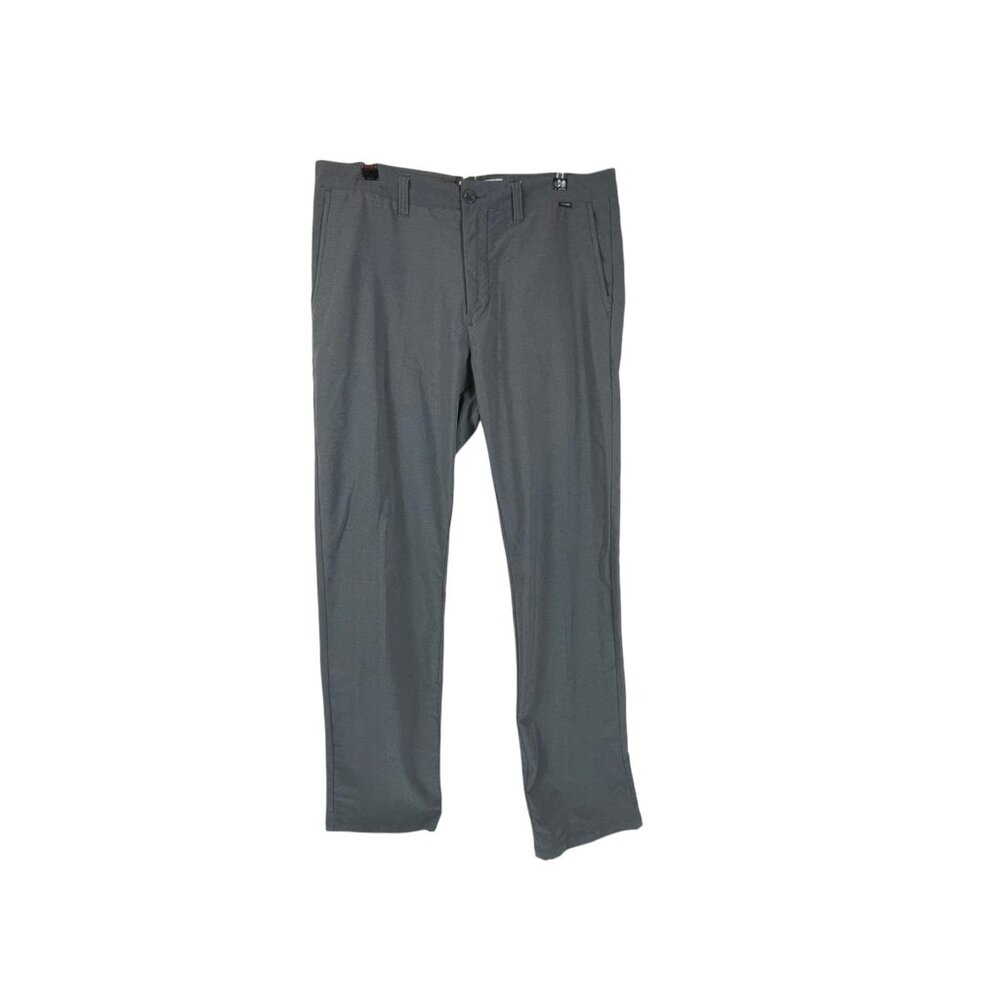 Travis Mathew Performance Golf Pants Mens 36 Gray Straight Stretchy